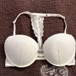 Xhilaration White Lace Bra